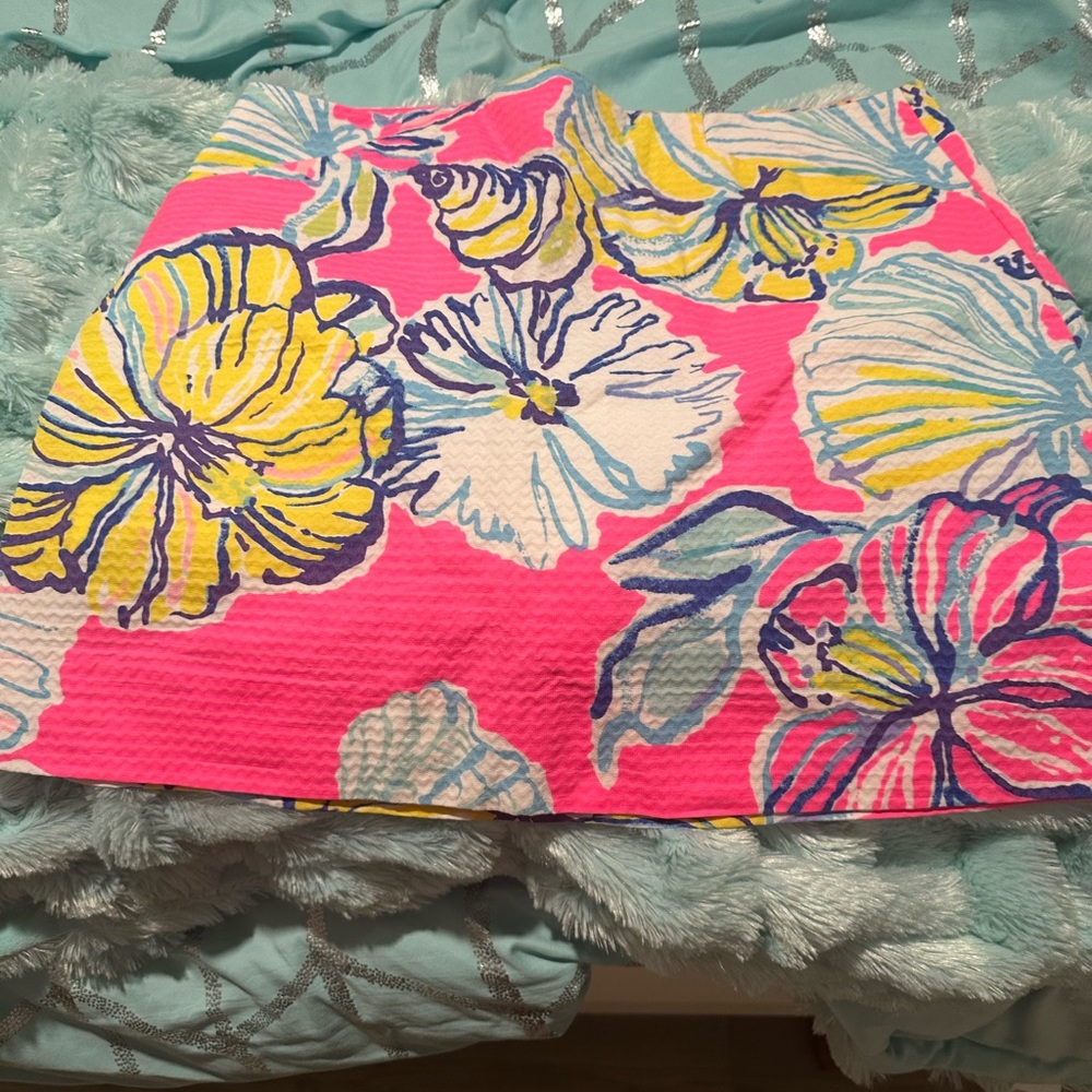 Lilly Pulitzer pink skort size 10